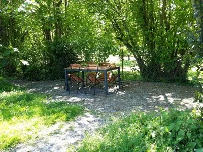 Jardin de l'établissement L'endroit : Studio de jardin adapté PMR 40m2