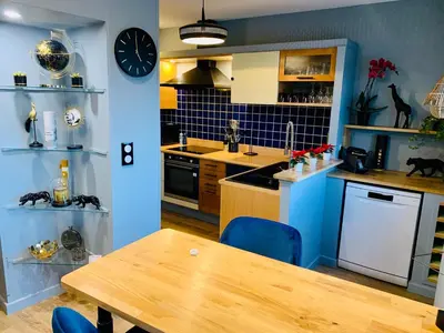 Cuisine ou kitchenette dans l'établissement 