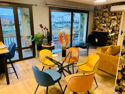 Coin salon dans l'établissement 