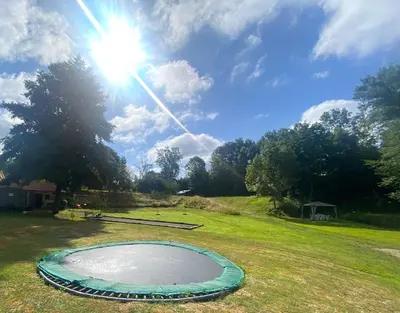 Piscine de l'établissement Camping Moulin du Pommier ou située à proximité