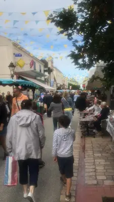 Clients de l'établissement Pavillon 50 m² avec terrasse