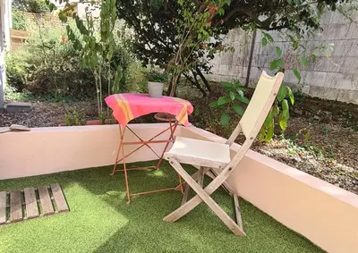 Jardin de l'établissement Dolce vita en centre ville