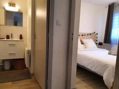 Un ou plusieurs lits dans un hébergement de l'établissement Dolce vita en centre ville