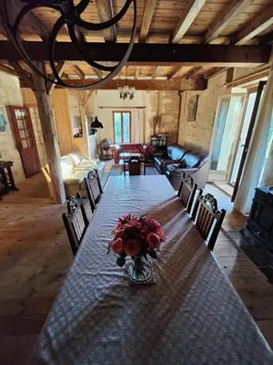 Un ou plusieurs lits dans un hébergement de l'établissement Chambres en maison d'hôtes Le Moulin d'Annepont