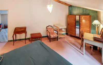 Un ou plusieurs lits dans un hébergement de l'établissement Gorgeous Home In Geay