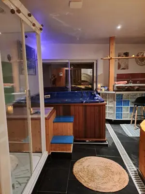 Cuisine ou kitchenette dans l'établissement Gîte 1 La vigne est belle - 3 étoiles