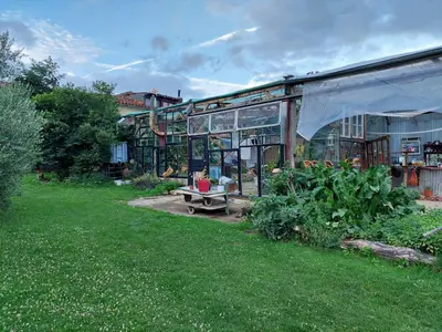 Jardin de l'établissement Le petit Permadise
