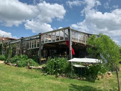 Jardin de l'établissement Le petit Permadise