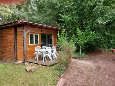 Jardin de l'établissement Camping du Nizour