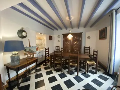 Coin salon dans l'établissement Vaste Maison au Coeur de Fouras, Proche Plages et Commerces, Idéale pour Familles - FR-1-709-39