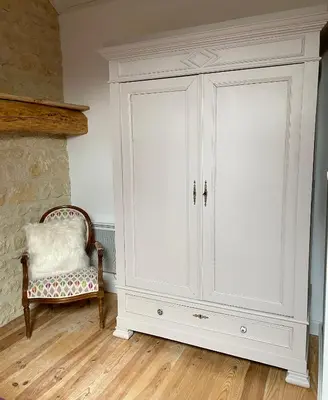 Plan de l'établissement La Montgrande, 2 bed gîte, Aulnay