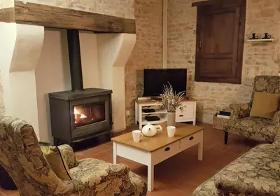 Coin salon dans l'établissement Le Marais