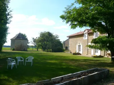 Jardin de l'établissement Le logis de l'epinoux