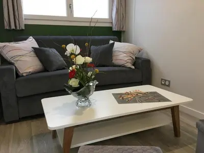 Coin salon dans l'établissement Granny la vallee des noyers
