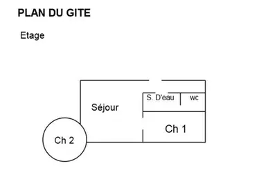 Plan de l'établissement Chateau d'ayron