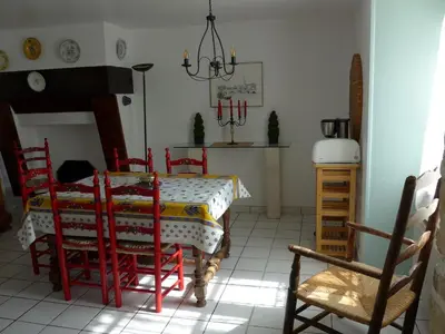 Coin salon dans l'établissement La rouartiniere