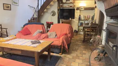 Coin salon dans l'établissement Chez l'antoinette