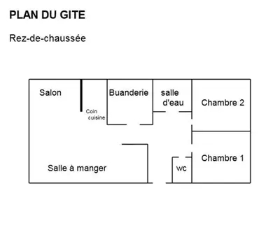 Plan de l'établissement La maison des oiseaux