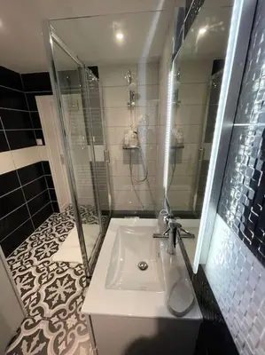 Salle de bains dans l'établissement Le Sunny-hyper centre -proche gare - Paisible -WIFI HD -NETFLIX-Idéal couple business et famille