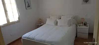 Un ou plusieurs lits dans un hébergement de l'établissement La maison de Marie