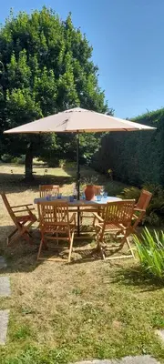 Jardin de l'établissement Maison Aunac
