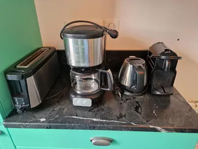 Cuisine ou kitchenette dans l'établissement Charmante Villa 4 pièces, 6 pers. au Quartier du Casino de Châtelaillon-Plage, proche mer, jardin, parking - FR-1-706-15